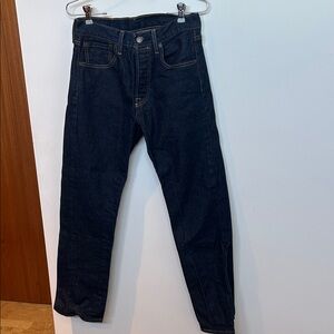 Men’s/boys Levi’s. 501s, 28x30 dark rinse